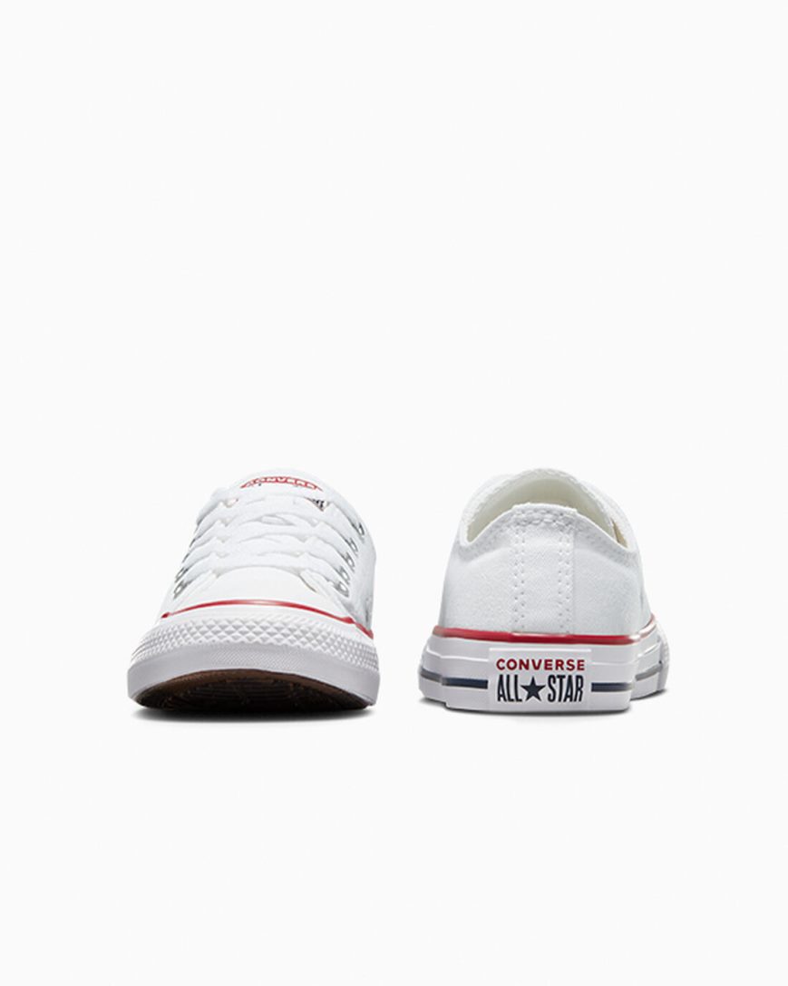 Tenisi Baieti Converse Chuck Taylor All Star Clasici Albi | RO 13ALWQ936